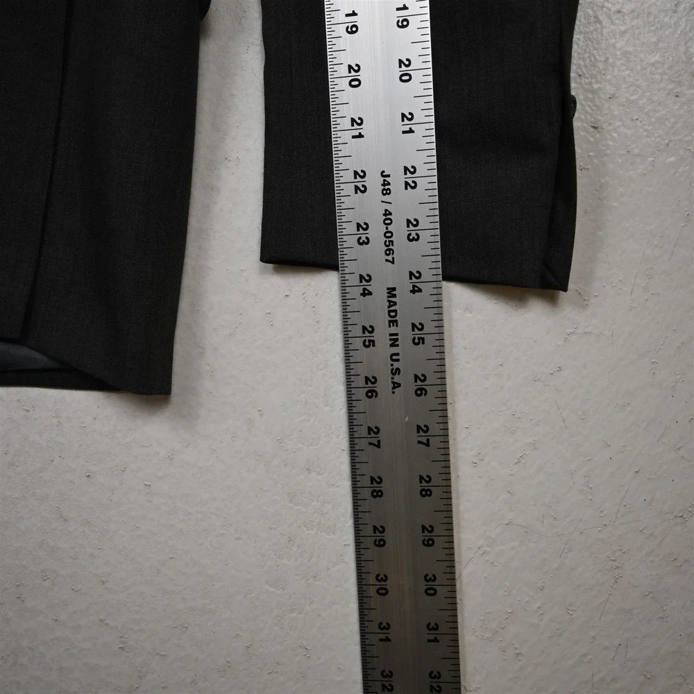 Perry‎ Ellis 38S Gray Mens Blazer Suit Jacket Sport Coat